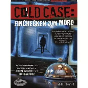 RAVENSBURGER Cold Case: Einchecken zum Mord Kooperatīvā detektīvspēle