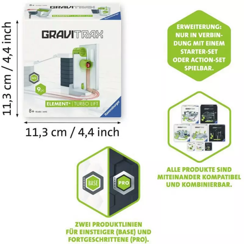 Ravensburger GraviTrax papildu elements Turbo Lift