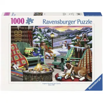 Ravensburger Puzzle Cozy Evening (1000 Pieces)