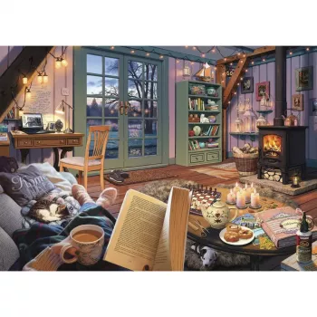 RAVENSBURGER Puzzle My Haven Cozy Garden Shed (1000 gab.)