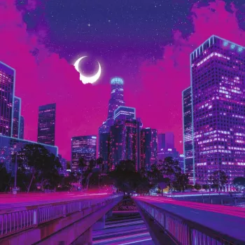 Ravensburger Puzzle Neon Collection Los Angeles (500 gab.)