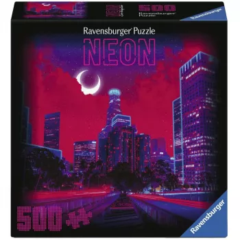 Ravensburger Puzzle Neon Collection Los Angeles (500 gab.)