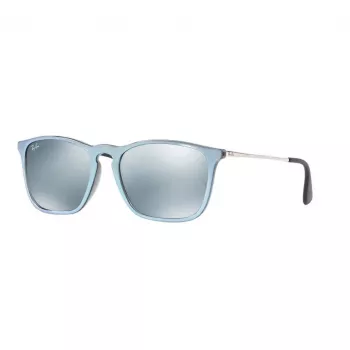Ray-Ban Chris RB4187 Unisex Sauļošanās Brilles 54/18/145 mm Caurspīdīgi Pelēks Pelēks Gradients