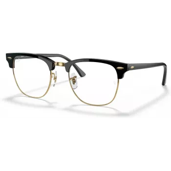 Ray-Ban Clubmaster Classic Saulesbrilles RB3016 901/BF 51 - Melns Rāmis G-15 Zaļa Lēca