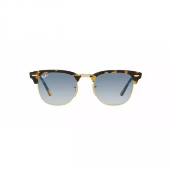 Ray-Ban Clubmaster RB3016 Saulesbrilles Caurspīdīgi Pelēkas Zils Gradients 51mm