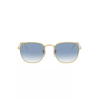 Ray-Ban Frank Metal Saulesbrilles RB385791963F5 Gold Light Blue Gradient 51mm
