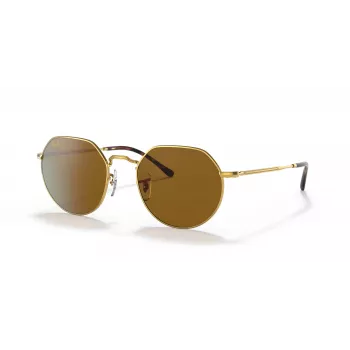 Ray-Ban Frank RB3565 Unisex Saulesbrilles 53/20/145 mm Zelts Brūns