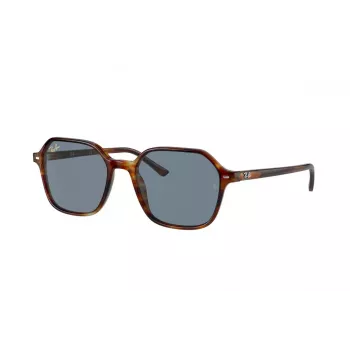 Ray-Ban Hawkeye saulesbrilles RB2194 51/18/145 - Polished Havana, Green G-15 Glass Lenses