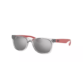 Ray-Ban Junior RJ9052S70636G Bērnu saulesbrilles Caurspīdīgi zilas Gaiši zils gradients 48mm