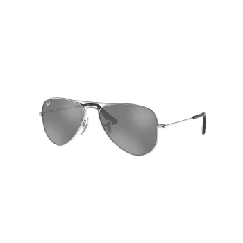 Ray-Ban Junior RJ9506S2126G5 bērnu saulesbrilles Pilot caurspīdīgi zili pelēks gradients 50/13/120 mm
