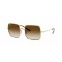 Ray-Ban RB1971-914751 Square 1971 Saulesbrilles - Pulēts Zelts, Brūns Gradienta Lēca, 54mm