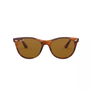 Ray-Ban RB2185 Wayfarer II saulesbrilles Striped Havana Brown Gradient 52mm