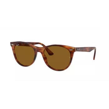 Ray-Ban RB2185 Wayfarer II saulesbrilles Striped Havana Brown Gradient 52mm