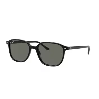 Ray-Ban RB2193 Frank saulesbrilles 53/18/145 mm Melnas Zaļas Polarizētas