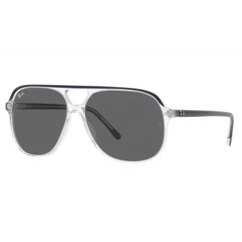 Ray-Ban RB2198 The Hawkeye saulesbrilles Caurspīdīgi Pelēks Zils Gradients 56/14/145 mm Unisex