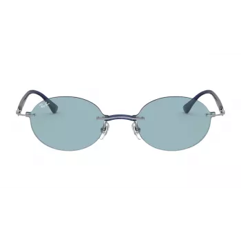 Ray-Ban RB8060-004-80 Unisex Pilot Saulesbrilles Gunmetal Grey 54mm