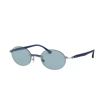Ray-Ban RB8060-004-80 Unisex Pilot Saulesbrilles Gunmetal Grey 54mm