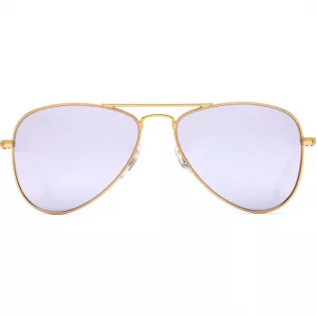 Ray-Ban RJ9506S2494V5 Bērnu saulesbrilles – caurspīdīgs zils rāmis, zilas gradienta lēcas, 50 mm lēcas platums