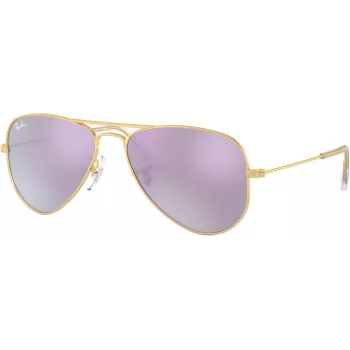 Ray-Ban RJ9506S2494V5 Bērnu saulesbrilles – caurspīdīgs zils rāmis, zilas gradienta lēcas, 50 mm lēcas platums