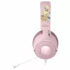 Razer Kraken V4 X Pokemon Pikachu & Eevee Edition vadu spēļu austiņas, USB-C, 40 mm