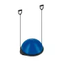REBEL ACTIVE Balance Trainer Half-Ball 46 cm ar sūkni - zils/melns