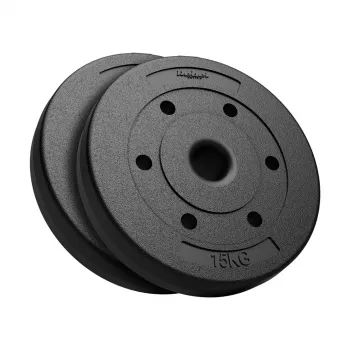 REBEL ACTIVE Bituminous Weight Set 2x15kg, 51mm Hole - for Olympic Bars