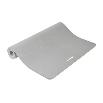 REBEL ACTIVE vingrošanas paklājiņš 190x115x2 cm NBR pelēks – Joga, Pilates, Fitness