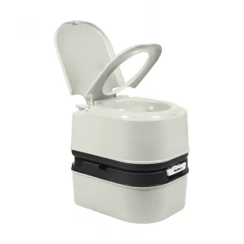 Rebel Active RBA-5101 pārnēsājamā tualete 24L / 20L, pelēka/balta