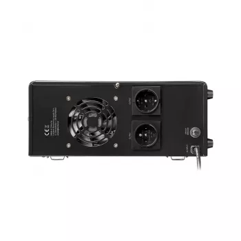 Rebel POWER-1000 sienas avārijas barošanas bloks – tīrā sinusa invertors ar 12V uzlādes funkciju, 230V, 1000VA/700W