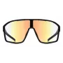 Red Bull SPECT DAFT saulesbrilles Shield Rectangle Polarized TR90 matēti melnas Smoke
