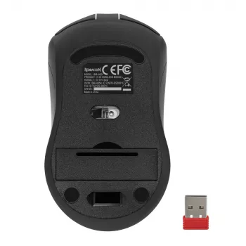 Redragon BM-4054 bezvadu spēļu pele, 10000 DPI, 2.4GHz, RGB, USB-C uzlāde