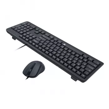Redragon BS-7092 vadu spēļu tastatūra un pele, RGB fona apgaismojums, 3200 DPI, melna