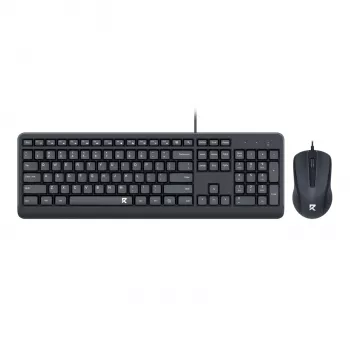 Redragon BS-7092 vadu spēļu tastatūra un pele, RGB fona apgaismojums, 3200 DPI, melna
