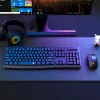 Redragon BS-7367-A bezvadu klaviatūras un peles komplekts - melns, pilna izmēra membrānas, 2,4 GHz, regulējams DPI