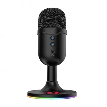 Redragon GM303 PULSAR spēļu straumēšanas mikrofons - melns