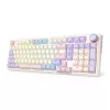 Redragon K768VI-WL Eisa 100 bezvadu spēļu klaviatūra, Lilac