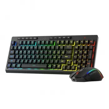 Redragon RYLO PRO S142 Tri-Mode RGB spēļu klaviatūra un pele