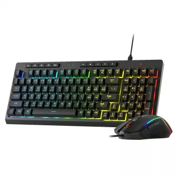 Redragon RYLO S141 membrānas spēļu klaviatūra un pele ar vadu komplekts