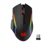 REDRAGON Taipan Pro 10000DPI bezvadu RGB spēļu pele - melna
