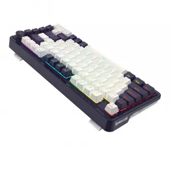 Redragon UCAL K673 PRO 65% bezvadu mehāniskā spēļu tastatūra - melna (Hot-Swappable, Gasket Mount, RGB)