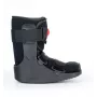 REH O-1183/XL Short Air Walker Boot – Pneimatiska potītes un pēdas imobilizācijas zābaks, rocker zole, melns/pelēks, XL izmērs