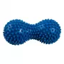 REHA FUND PILO-3018/1 Peanut Rehabilitation Ball ar Masāžas Pūciņām, Zils, 15x7 cm