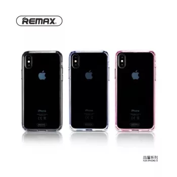REMAX Apple iPhone X Shield Series Creative aizsargmacītis RM-1651 pelēks