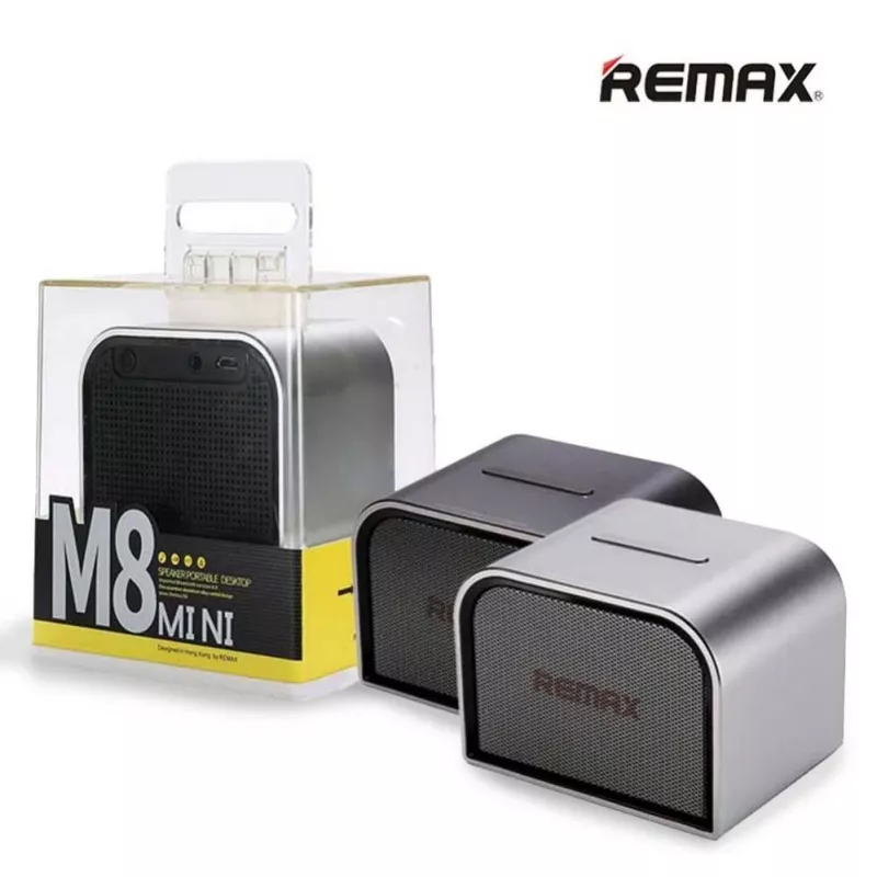 Remax Universal Portable Bluetooth Speaker M8 Mini Silver