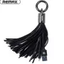REMAX Universal Tassels Ring Cable for Micro USB - Black