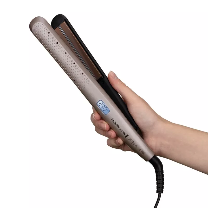 Remington Wet 2 Straight PRO matu taisnotājs S7970 rozā/zelta