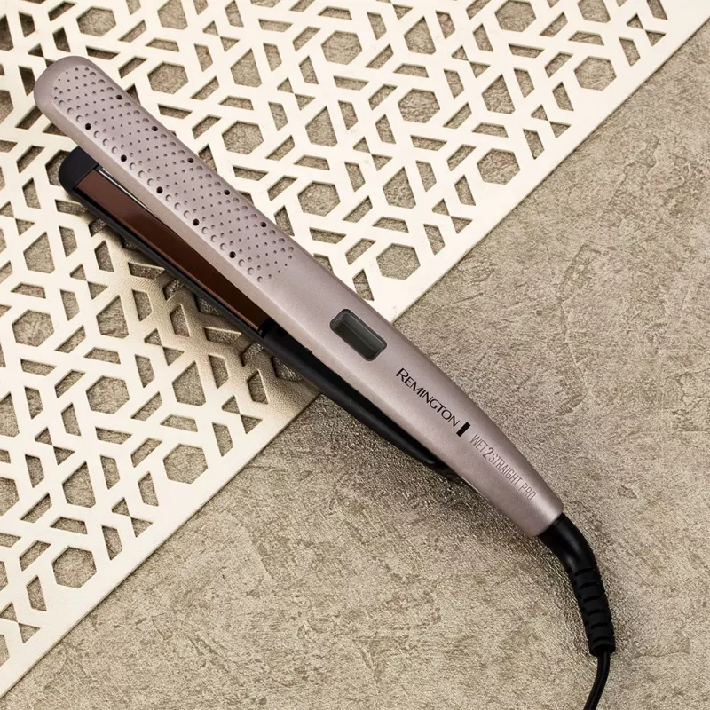 Remington Wet 2 Straight PRO matu taisnotājs S7970 rozā/zelta