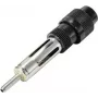 RENKFORCE RF-5087918 F-Type vīriešu uz koaksiālo sieviešu antenas adapteris, niķelēts misiņš, 75 Ohm, DVB-T/S/C