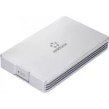 Renkforce RF-5587612 USB4 M.2 NVMe SSD korpuss, bez instrumentiem, alumīnijs, melns