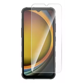 Renkforce RF-6178378 rūdīta stikla ekrāna aizsargs Samsung Galaxy XCover 7 – 9H cietība, pret pirkstu nospiedumiem, pret skrāpējumiem, bez gaisa burbuļiem